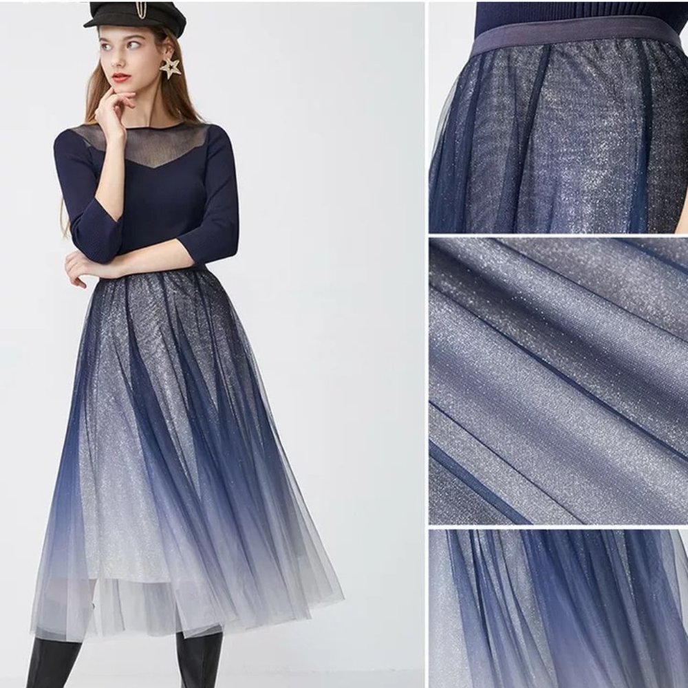 Brand New Double-layer sequined sparkle tulle skirt. All sizes. Never worn.